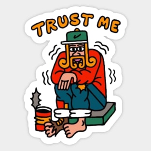 Trust me Sticker